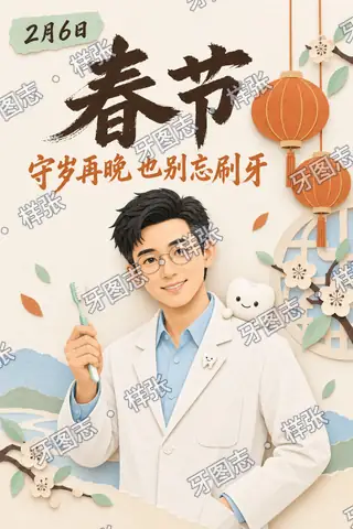定制前的节日海报